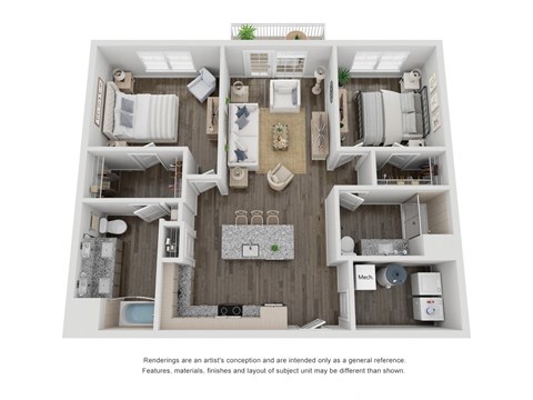 7760 Midtown Market Ave Bldg C 1-2 Beds Apartment for Rent - Photo Gallery 40